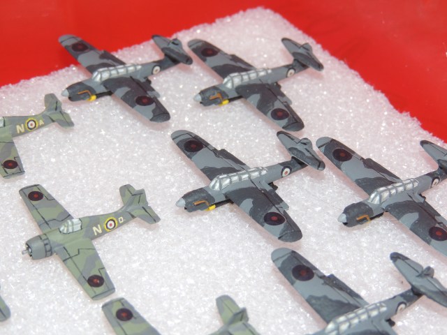 My newish Barracudas in gray comouflage.