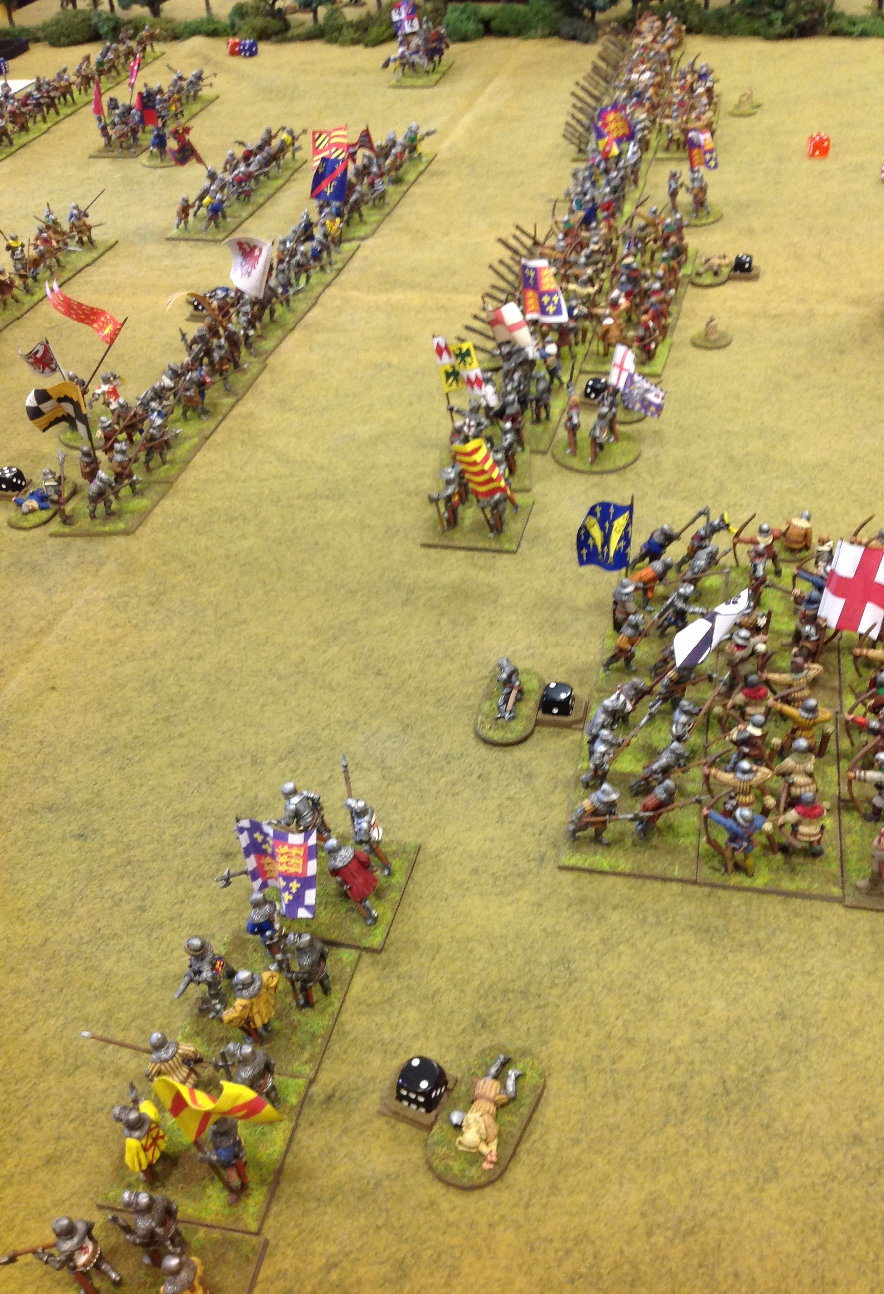 Another glimpse at Chris Craft's beautiful Henry V game.