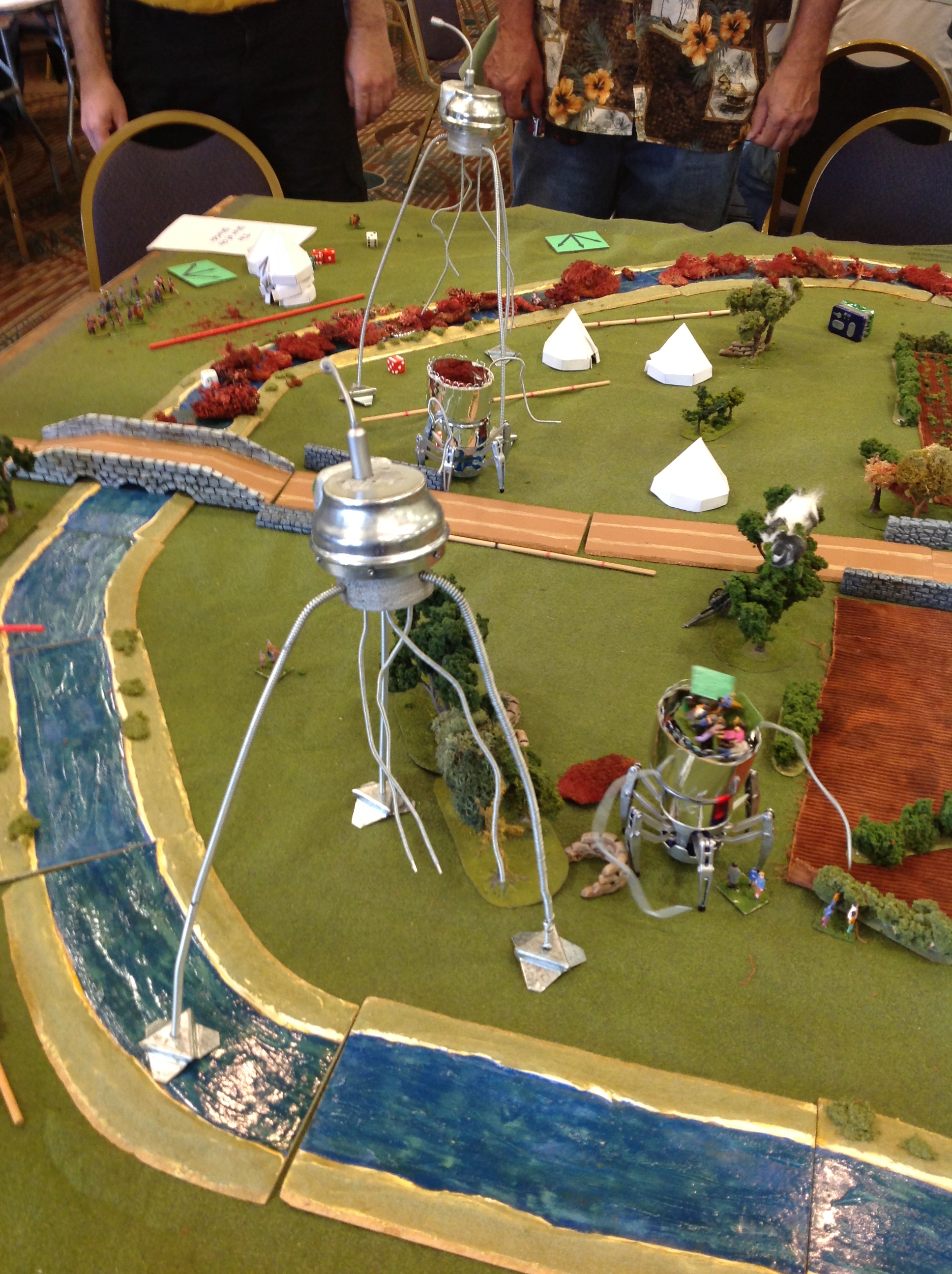 Interesting take on the War of the Worlds including a mechanized Martian killing machine.