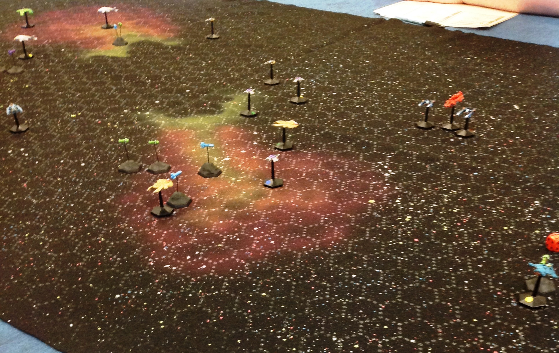 David Sullivan's Silent Death Returns game was a big hit in the first game period.