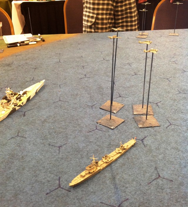 German fighters prepare to intercept British planes lining up for the attack