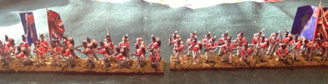 The 4th Regiment and the 21st Regiment are both blue-faced line infantry units that served at Bladensburg.