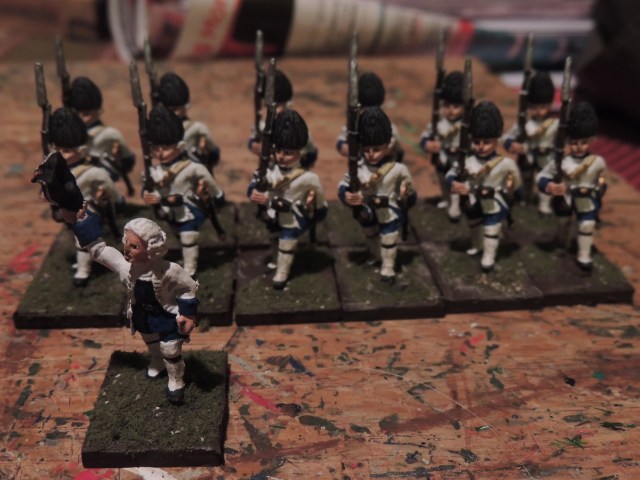 Dragoons and the Luisiana Regt 110