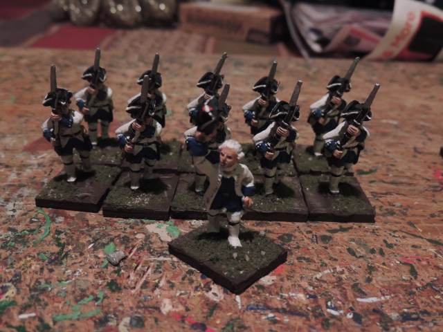 Dragoons and the Luisiana Regt 112