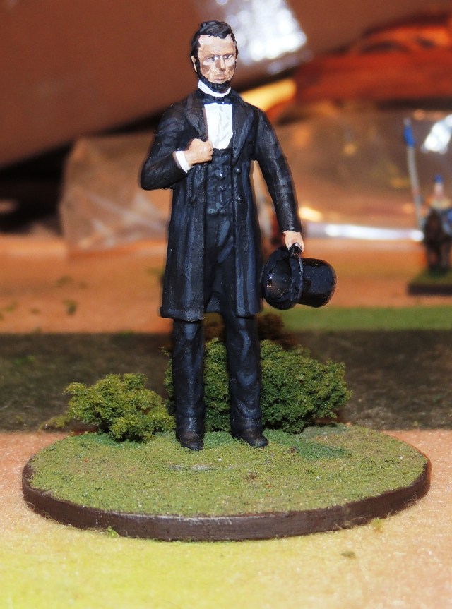 54mm Abraham Lincoln figure by Imrie Risley.