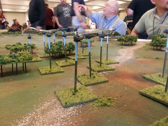 Choppers coming in at LZ X-Ray. Photo by Damond Crump