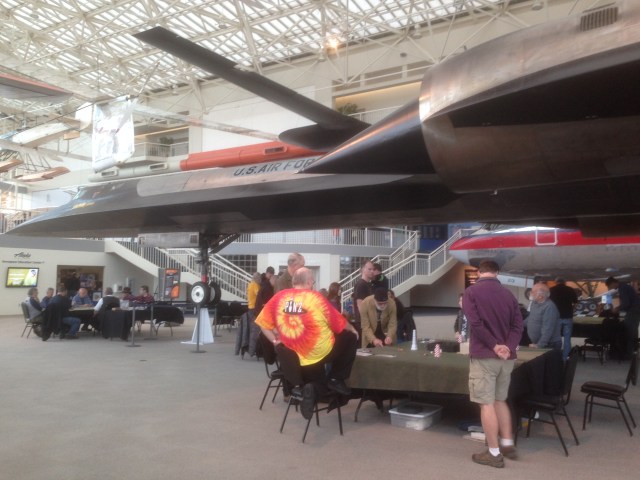Sunday's Museum of Flight gathering was a bit sparse after a date change.  But all would agree it was a good time. 